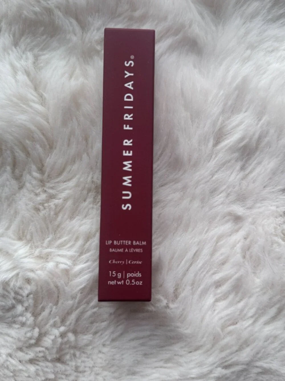 1pc/ Cherry /Summer Fridays Lip Butter Balm Conditioning Lip Mask New in box